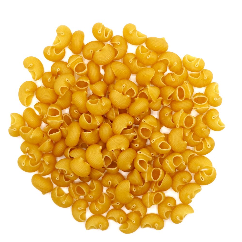 Pipe rigate blanches bio en sachet kraft