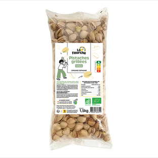 Pistaches grillées nature bio
