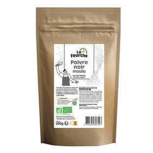 Poivre noir moulu bio