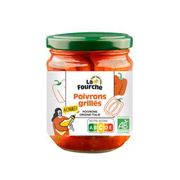 Poivrons Grillés à l'Huile Bio