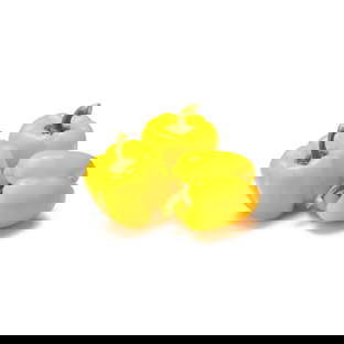 Poivrons jaunes bio origine Italie