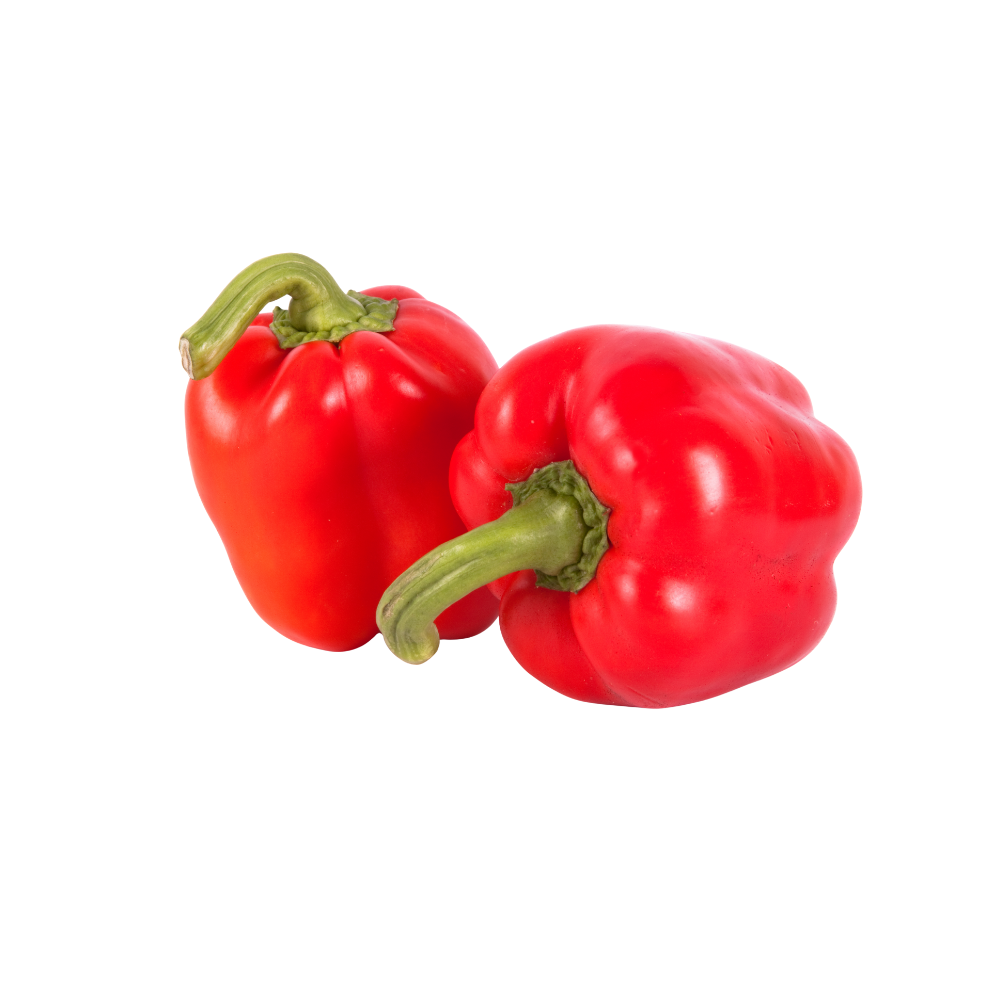 Poivrons rouges bio origine France