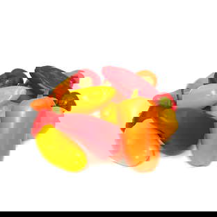 Mini-Poivrons Panachés Bio Origine France