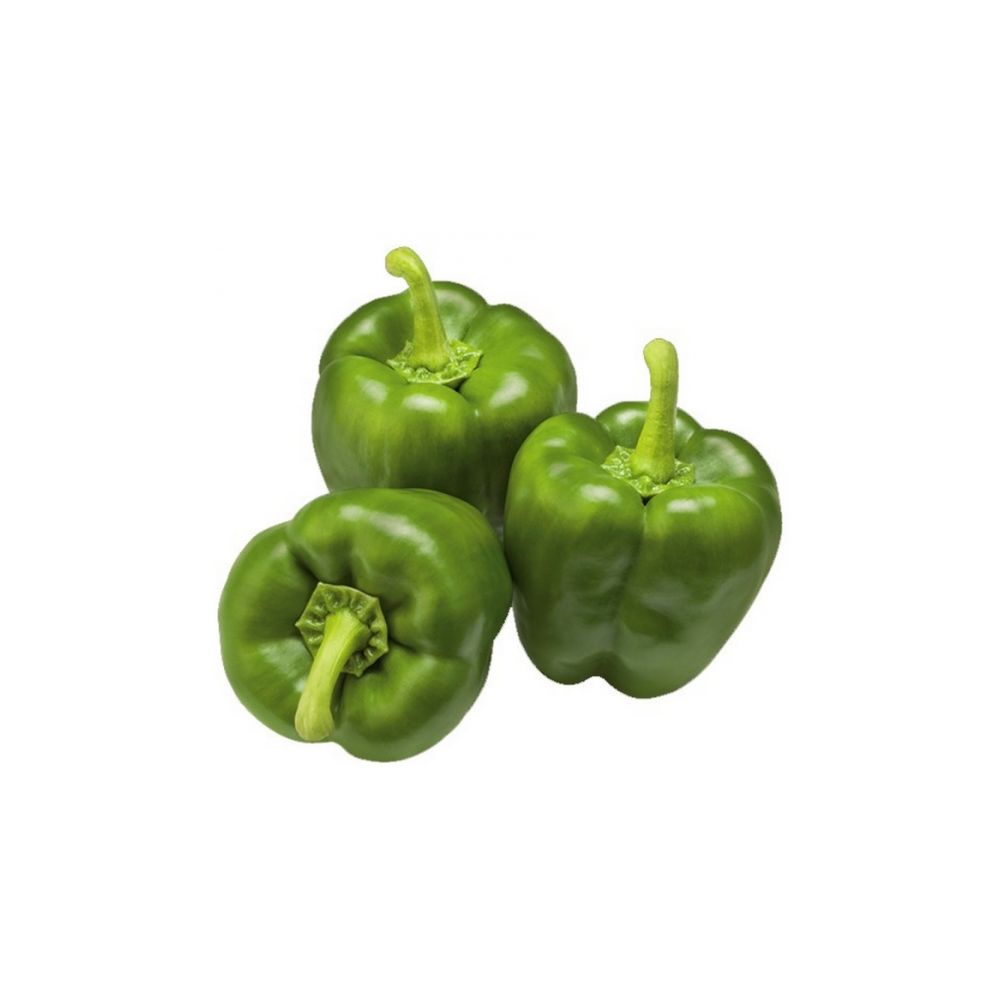 Poivrons verts bio origine France