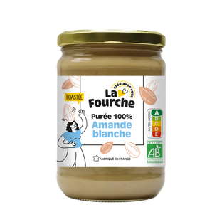 Purée 100% amandes blanches bio