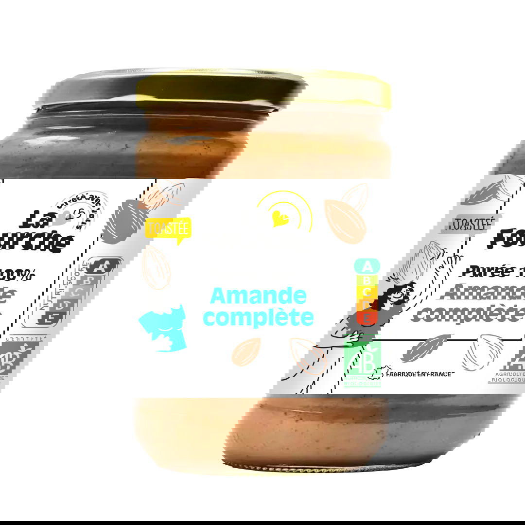 Purée 100% Amandes Complètes Bio