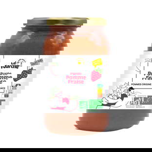 Purée Pomme Fraise Bio