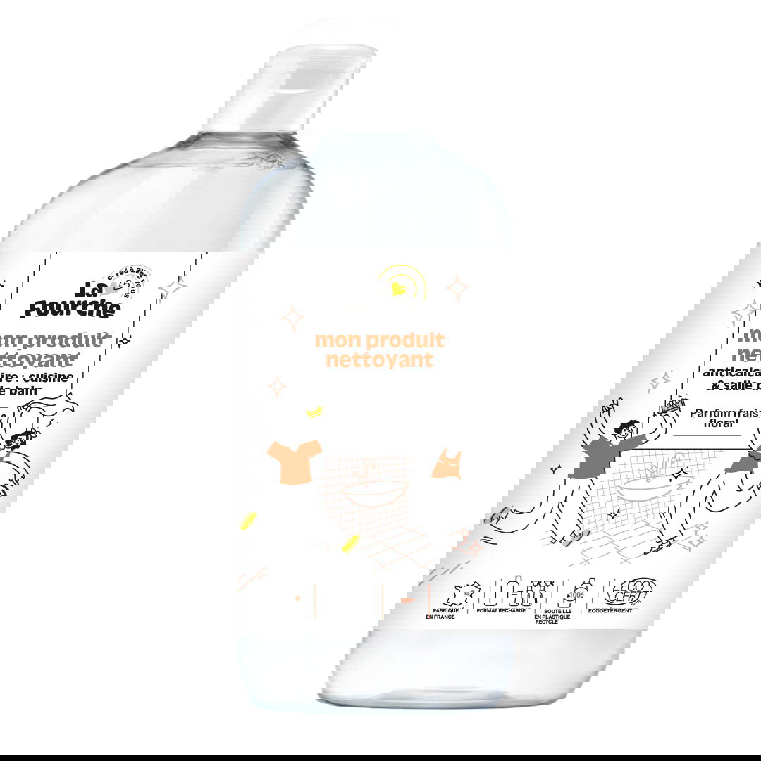 Recharge Nettoyant Anticalcaire Certifiée Ecodétergent