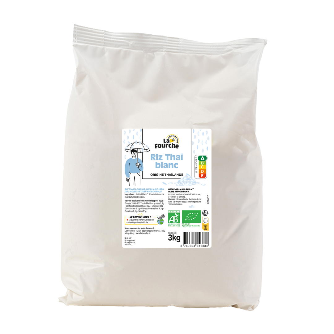 Riz thaï blanc bio
