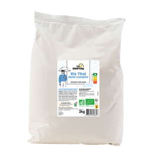 Riz thaï demi complet bio