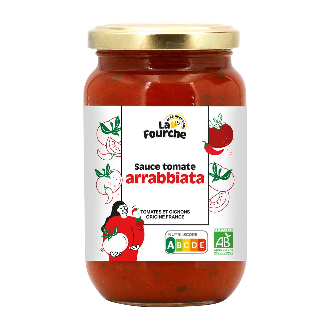 Sauce tomate arrabbiata bio