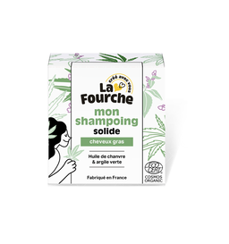 Shampoing Solide Cheveux Gras Certifié Cosmos Organic