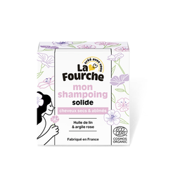 Shampoing Solide Cheveux Secs ou Abimés Certifié Cosmos Organic