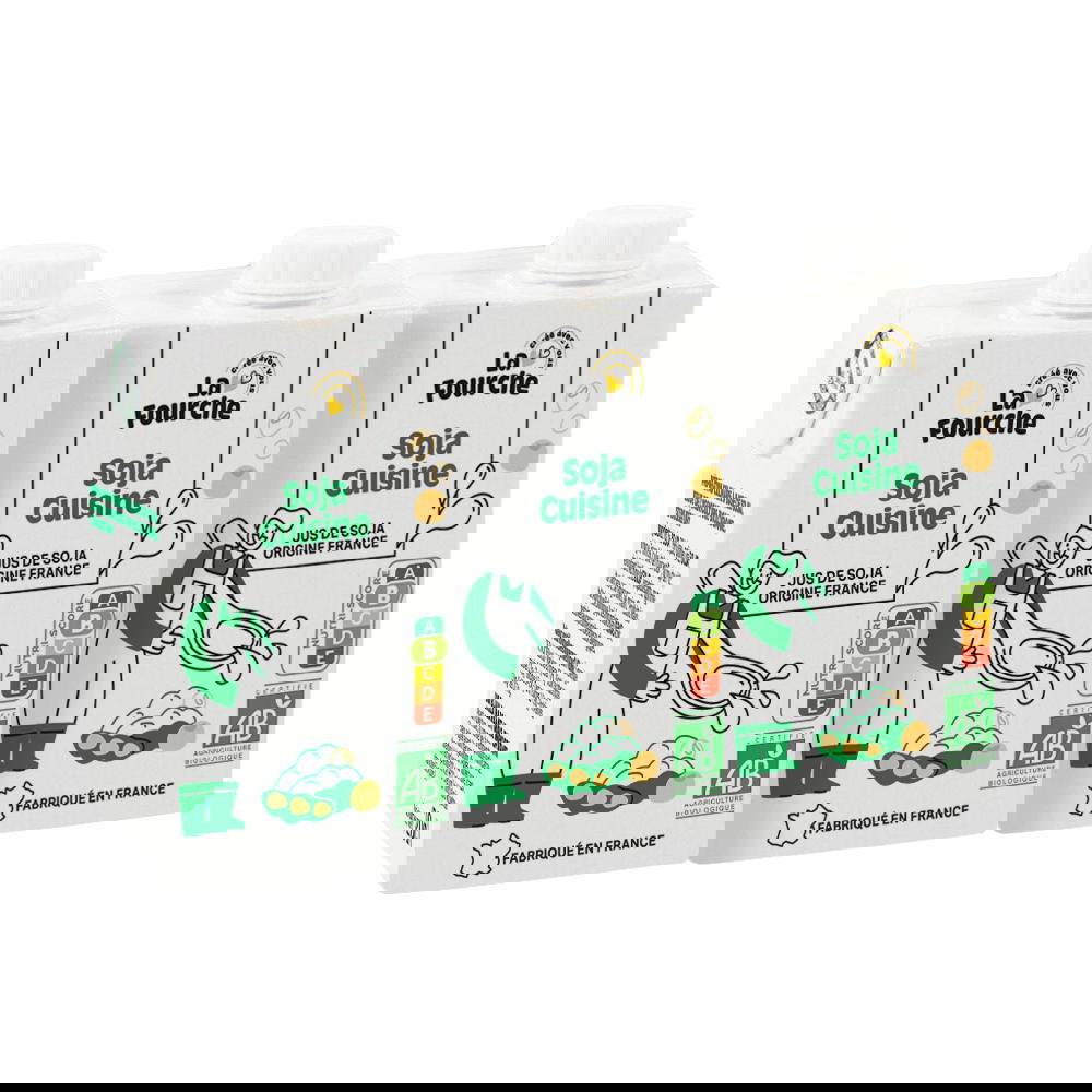 Soja Cuisine Bio - 3x20cl