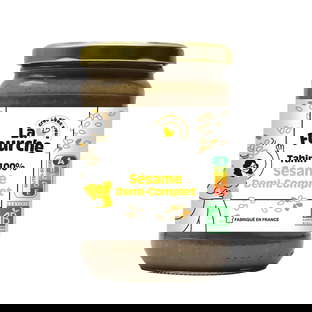 Tahin 100% sésame demi-complet bio