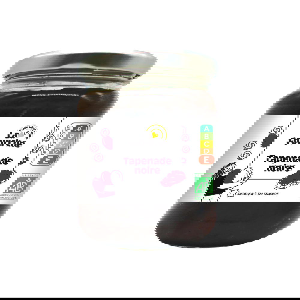 Tapenade d'Olives Noires Bio