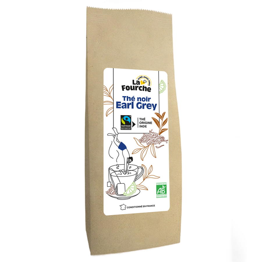 Thé Noir Earl Grey Bio et Equitable