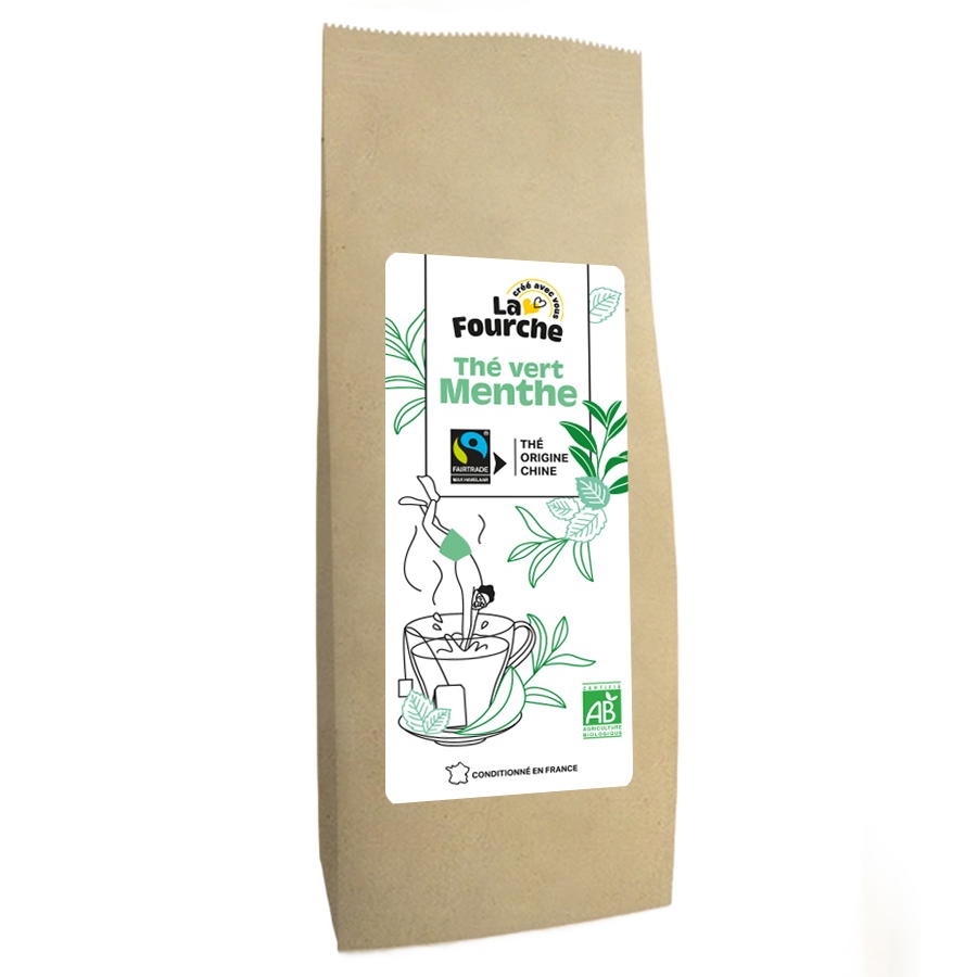 Thé Vert Menthe Bio et Equitable