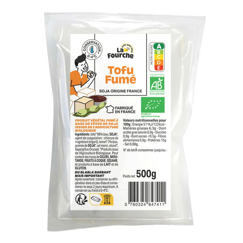 Tofu fumé bio