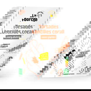 Torsades de Lentilles Corail Bio