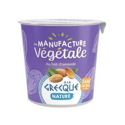 Dessert Végétal Amande à La Grecque Nature Bio