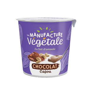 Dessert végétal amande chocolat cajou bio