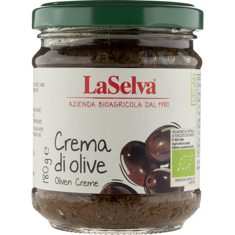 Bio Olivencreme 97% Dunkle Oliven