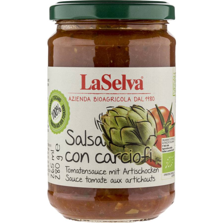 Bio Tomatensauce mit Artischocke