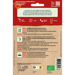 Graines Bio de Haricot Vert Nain Rugally