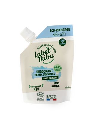 Recharge déodorant peaux sensibles