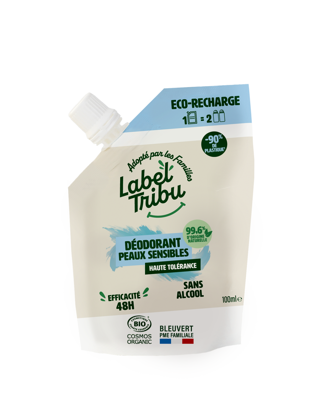 Recharge déodorant peaux sensibles