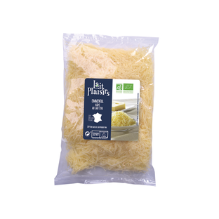 Fromage râpé emmental au lait cru bio