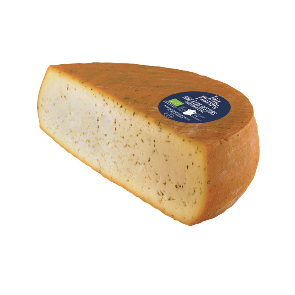 Tomme à l'ail des ours bio 1/2 meule