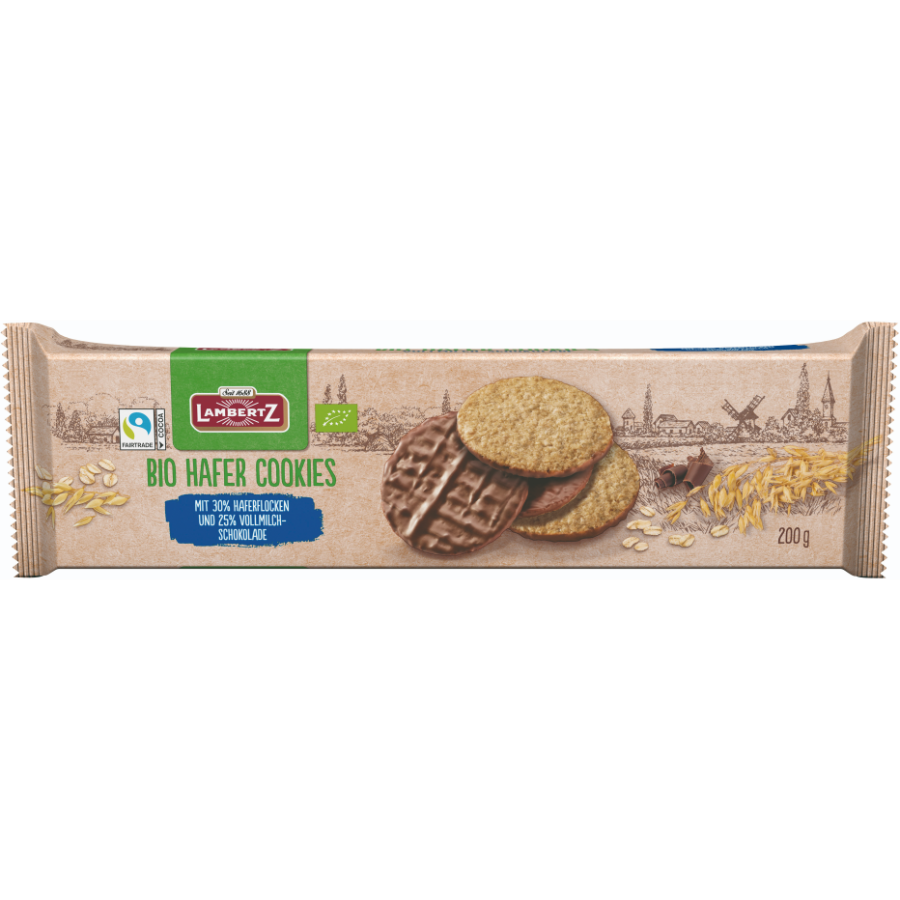Bio Hafercookies Vollmilch