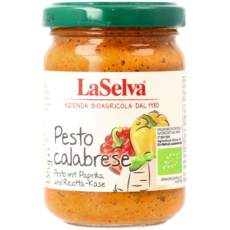 Bio Pesto Calabrese Paprika-Ricotta