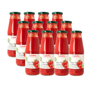 Bio Polpa fine di pomodoro, Karton 12 Stk.