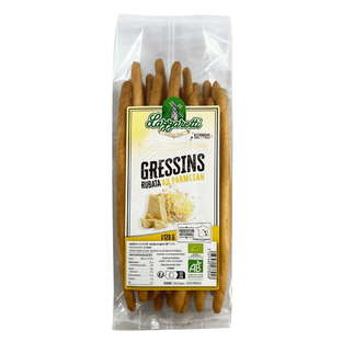 Gressins rubata au parmesan bio