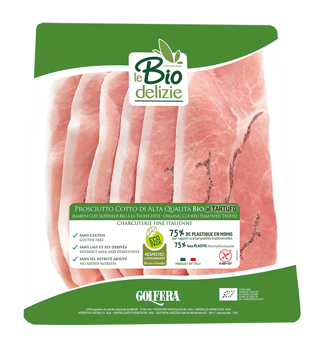 Jambon cuit sans nitrites à la truffe bio