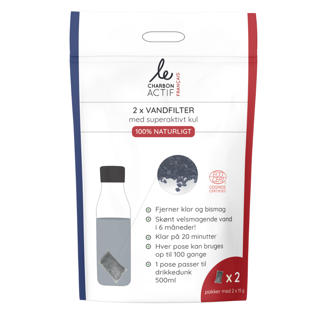 Filtres à Eau au Charbon Végétal pour Gourde x 2