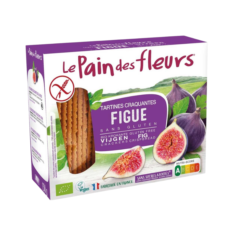 Tartines Craquantes Figues Bio