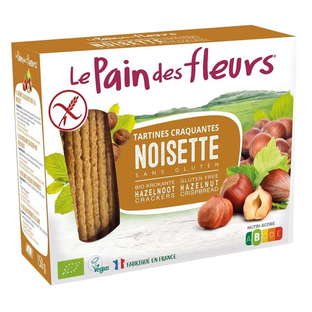 Tartines craquantes noisettes bio