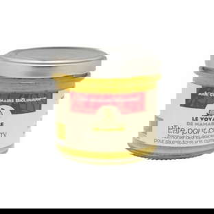 Pâte pour curry jaune bio