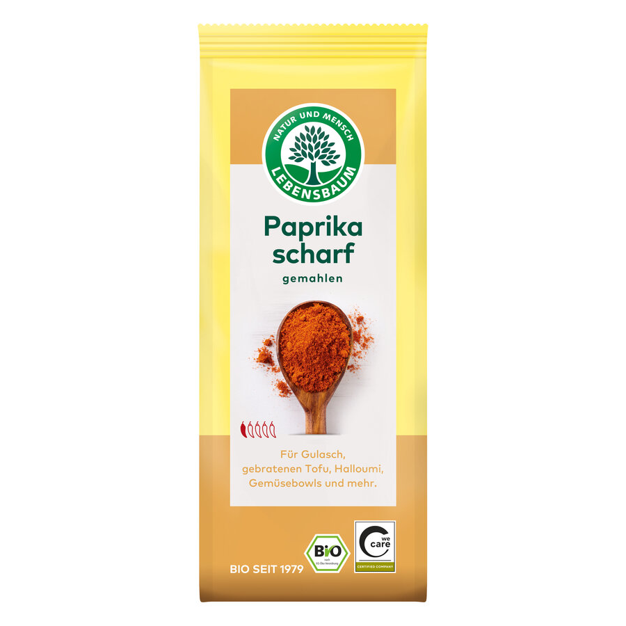 Bio Paprika scharf gemahlen
