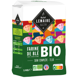 Farine de Blé Semi Complète T110 Bio