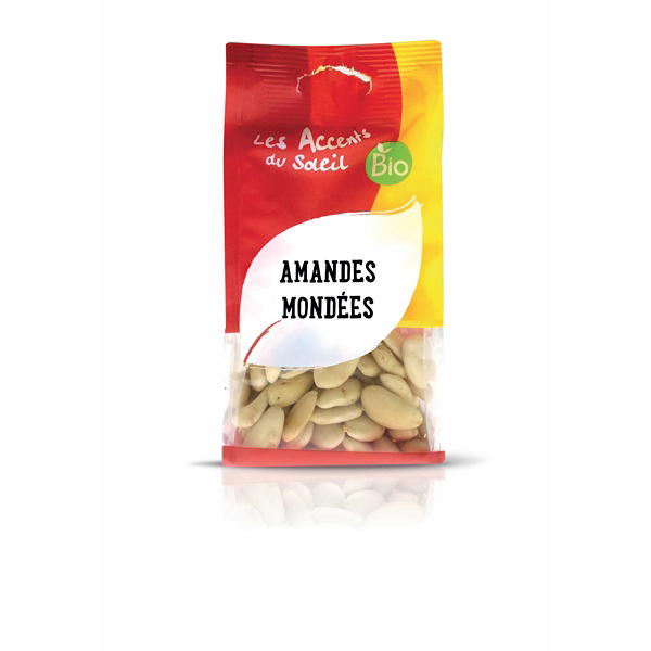 Amandes Blanches Mondées Bio