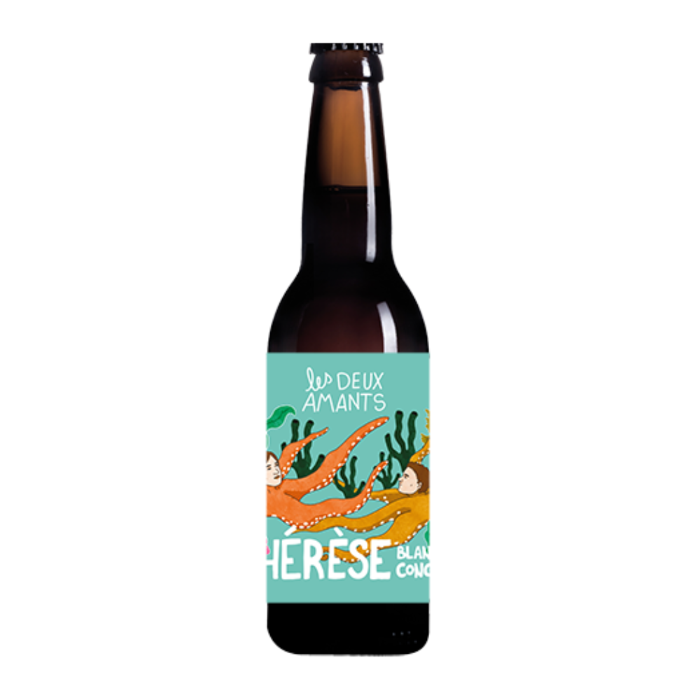 Bière blanche au concombre Thérèse 4,1° bio