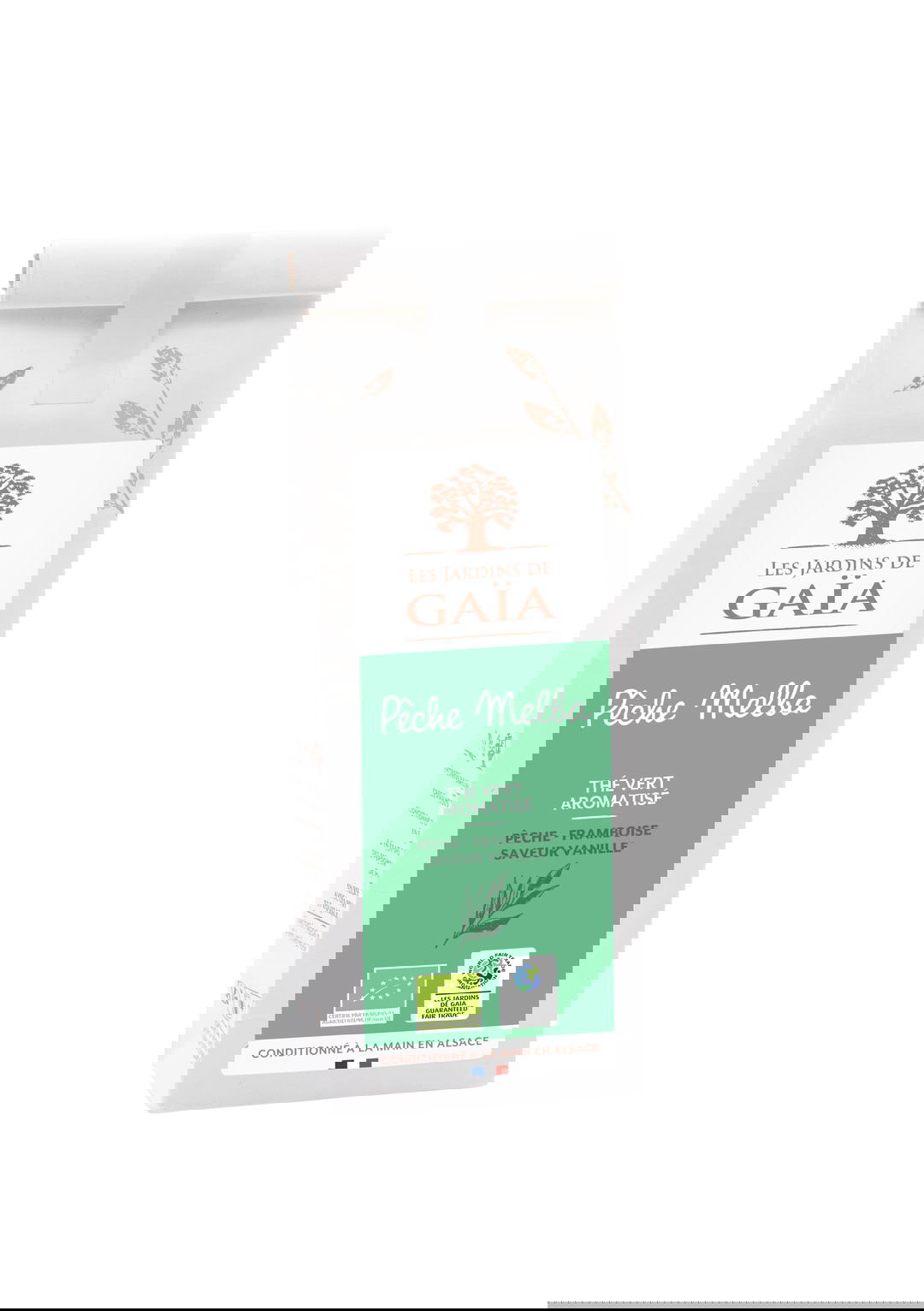 Thé Vert Pêche Melba Bio