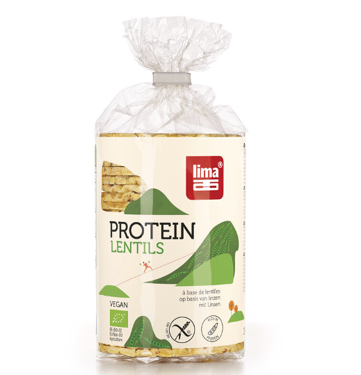 Bio Proteinwaffeln mit Linsen, glutenfrei