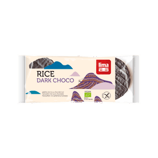 Galettes de riz au chocolat noir bio