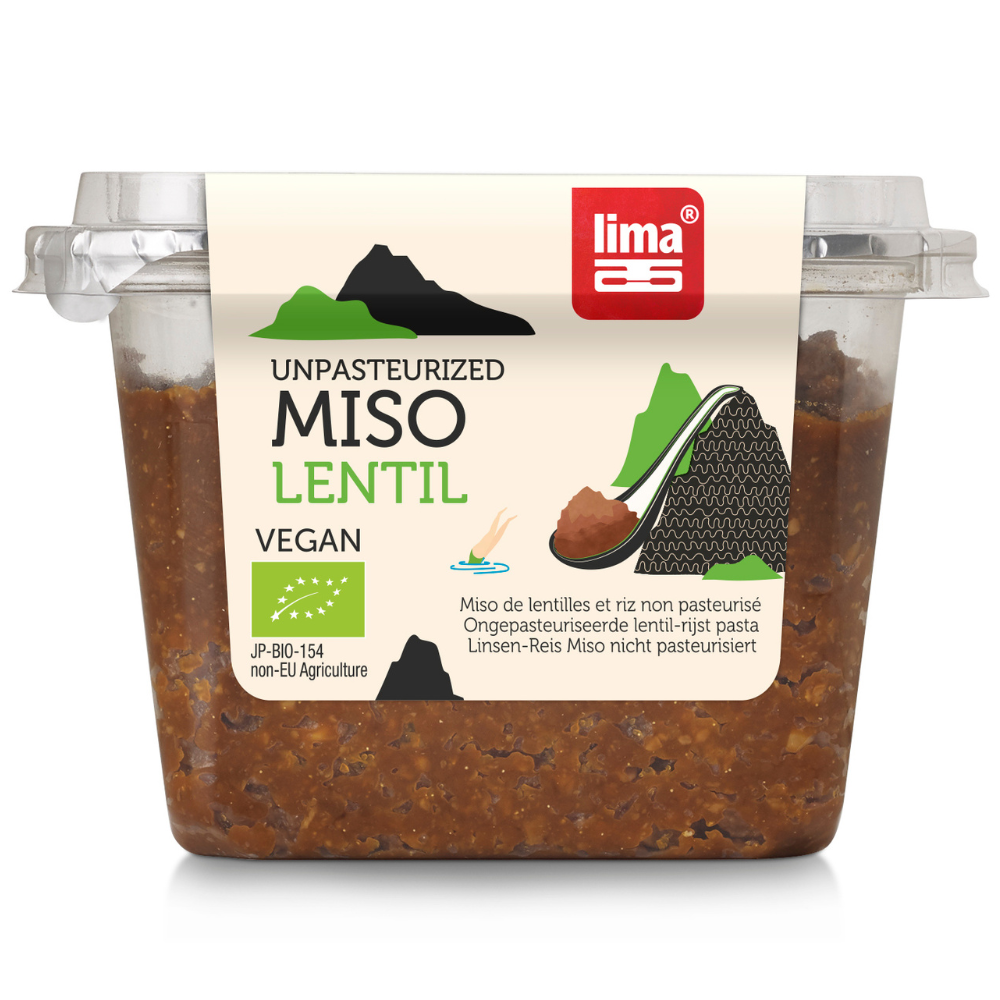 Miso de lentilles non pasteurisées bio